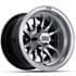 Picture of GTW® Medusa 10x7 Machined & Black Wheel (3:4 Offset), Picture 1