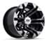 Picture of GTW® Specter 10x7 Black Machined Wheel (3:4 Offset) Center Cap Included, Picture 1