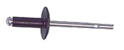 Picture of Large flange pop rivet, black (100/Pkg)