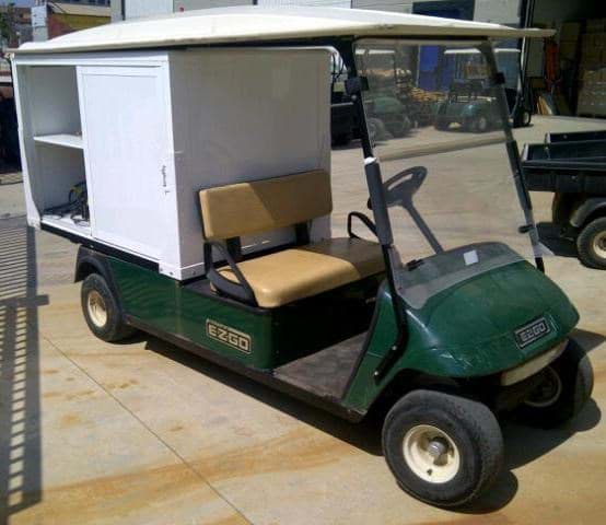 Picture of Trade - 2008 - Electric - E-Z-GO - Shuttle 2 - Large Cargo Box - Green