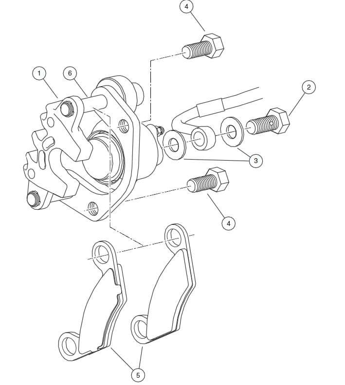 Picture of Caliper, Brake, Hydro-Mechanical, LH