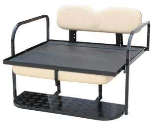 Picture of Fold Down Seat Kit, White Cushions, E-Z-Go Medalist & Txt