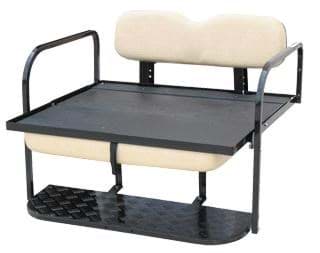 Picture of Fold down seat kit, White cushions, Club Car DS