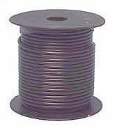 Picture of 16 gauge, 2 conductor wire. Black/white