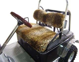 Picture of Seat cover set, leopard print