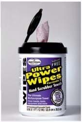Picture of POWER WIPES, W/SCRUBBER (90 PKG)
