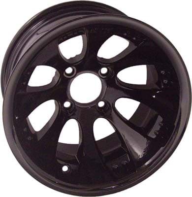 Picture of Claw, 12x7 Glossy Black wheel with 2+5 offset. Includes 40997 center cap.