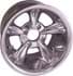 Picture of Wheel, 12x8 godfather, Polished, 3+5 offset. Center cap included, Picture 1