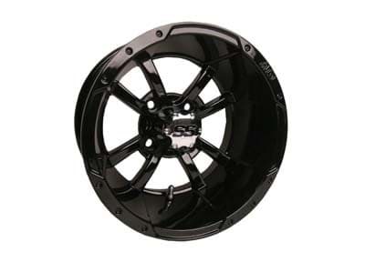 Picture of Storm Trooper, 10x7 Painted Glossy Black wheel with 3+4 offset. Includes center cap 40997