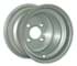 Picture of 10x6 steel wheel, silver, centered, Picture 1