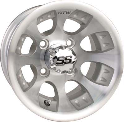 Picture of Claw, 10x7 Machined w/Black wheel with 3+4 offset. Includes center cap 40516