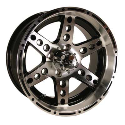 Picture of 14x7 Dominator, Machined w/Black wheel