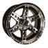 Picture of 14x7 Dominator, Machined w/Black wheel, Picture 1
