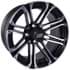 Picture of WHEEL, 12X7 VOYAGER SS MACH W/BLACK, Picture 1