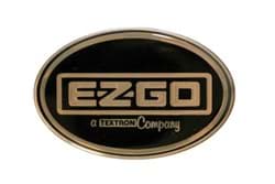Picture of Factory name plate, black and gold