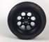 Picture of Wheel assembly. 215/40-12, 4-ply - Mounted on 12x7 Pioneer SS matte black, Picture 1