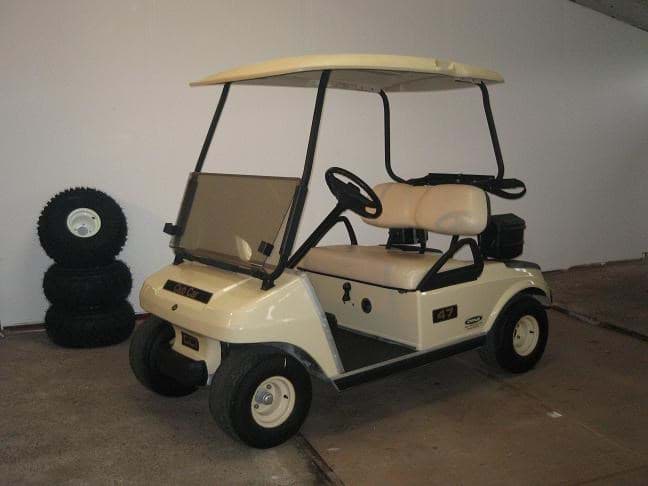 Picture of Used - 1991 -  Electric - Club Car DS with cargo box - White (CC0317)