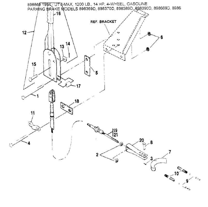 Picture of Spring, for a Cushman UTV MAX