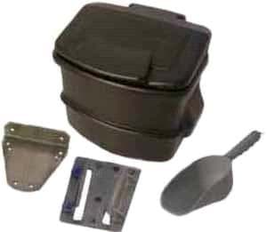Picture of Full kit includes sand bucket with lid and mounting brackets
