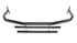 Picture of BRUSH GUARD BLACK 3-BAR   (TEXT), Picture 1