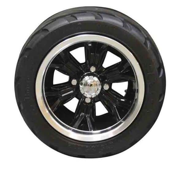 Picture of 12" ASSY,OPT BLK WHL,DURO TYRE
