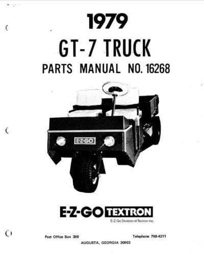 Picture of MANUAL-PARTS-GT7-1979