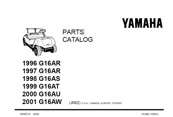 Picture of 1997 - Yamaha - G16 - AR - GAS