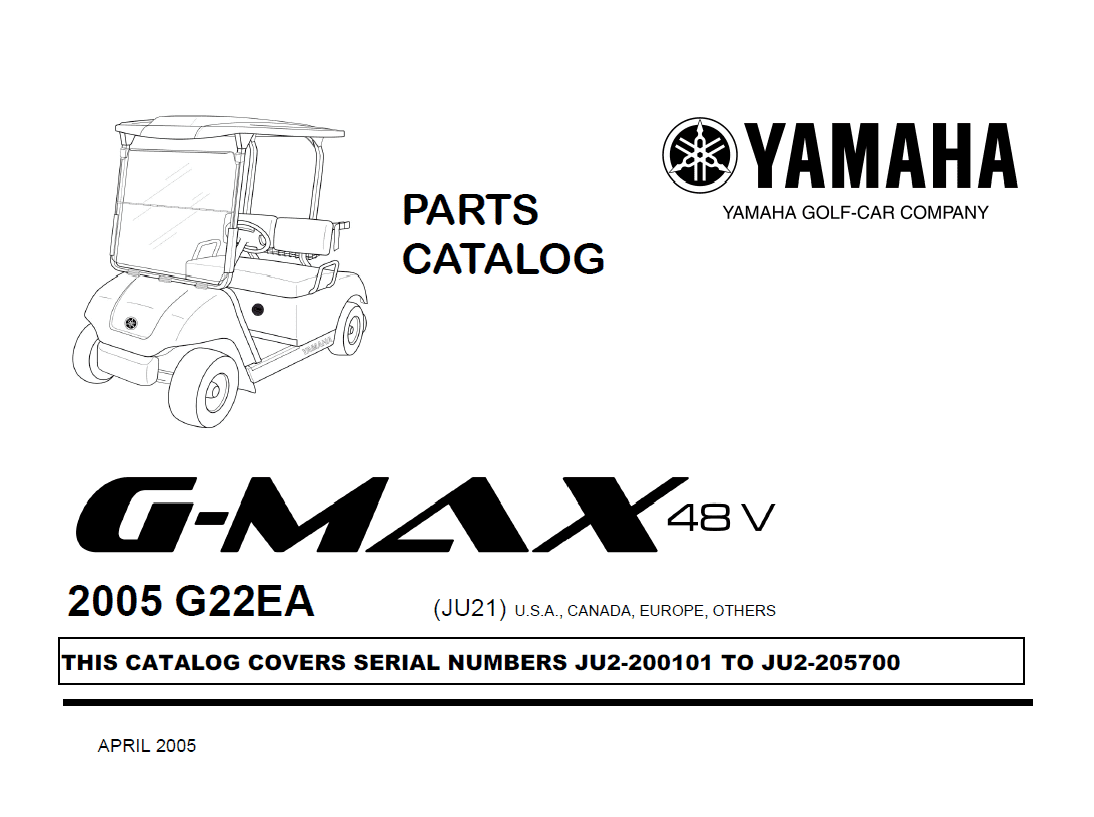 Picture of 2005 - Yamaha - G22AE - PC - All elec/utility