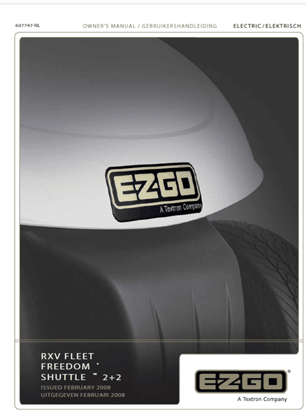 Picture of 2008 – E-Z-GO - RXV– SM - All elec/utility - EN_NL