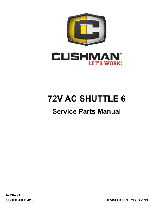 Picture of 2018 – CUSHMAN - SHUTTLE 6 72V - SM - All elec/utility