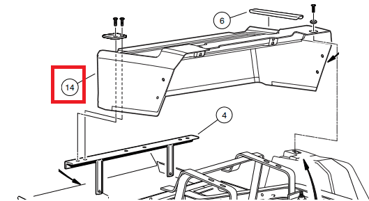 Picture of Body, rear, EFI, cut, org