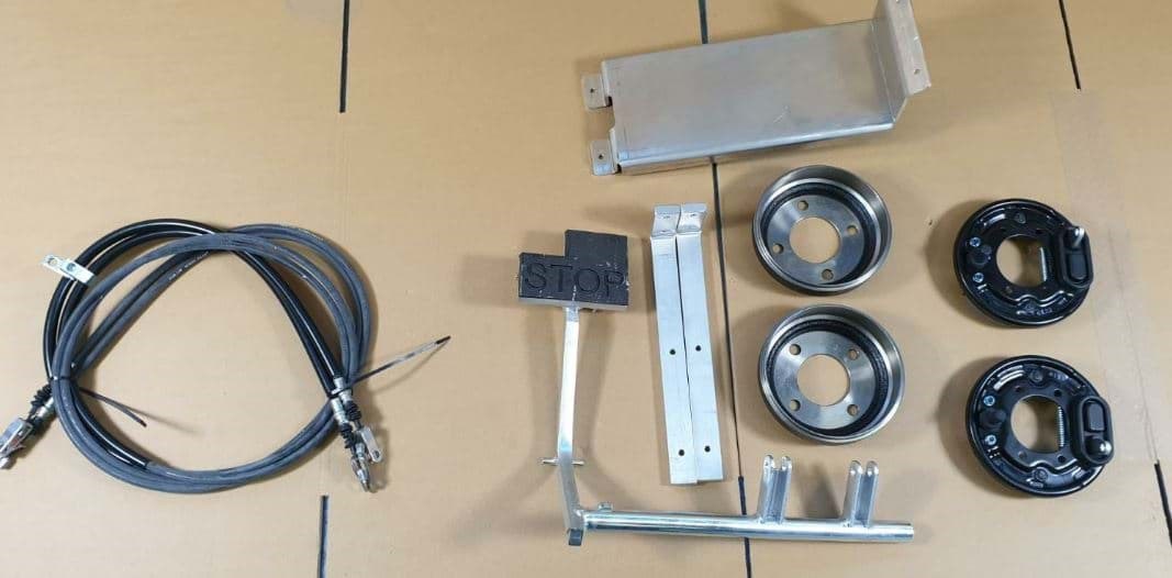 Picture of Kit, 4 wheel brake, Carryall 300, electric