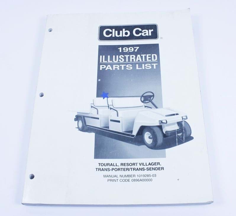 Picture of Part list manual - 1997 T/P