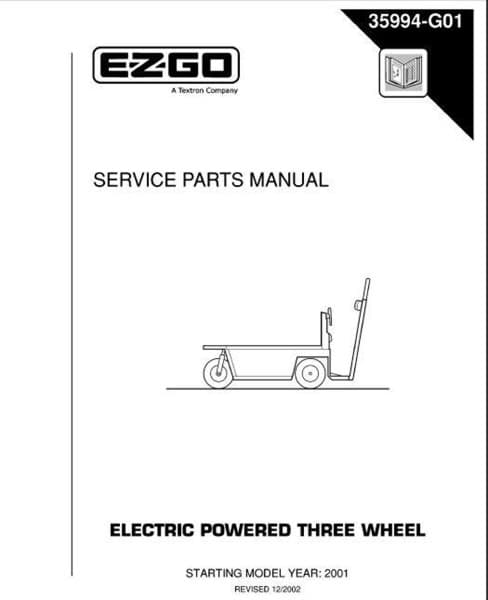 Picture of 2001-2002 MANUAL-PARTS/TECH-XI640
