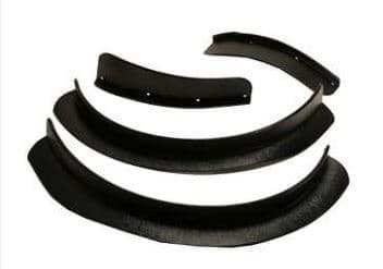 Picture of Fender flare set with mounting hardware, black plastic, (4/Pkg)