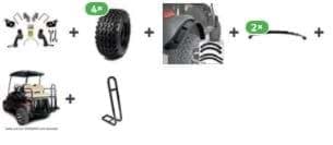Picture of Deluxe lift kit for Flip-Flop Club Car Precedent