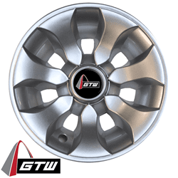 Picture of 8” GTW Drifter Silver Wheel Cover (Universal Fit)