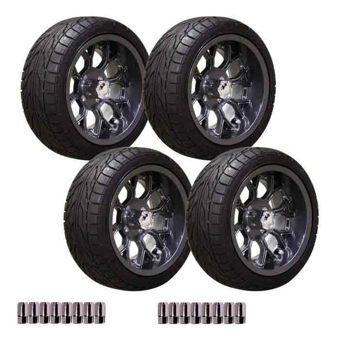 Picture of 14" BKLSH WHITE FLUX WHEEL PKG