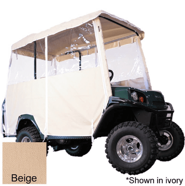 Picture of 3-sided track style Enclosure, beige