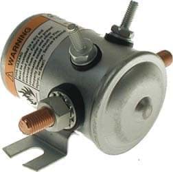 Picture of Solenoid, 24-volt, 4 terminal #70 series with copper contacts