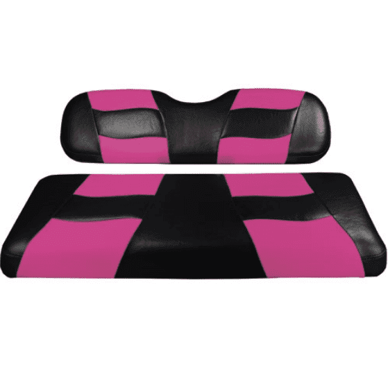 Picture of Madjax Riptide Black/Pink Two-Tone Front Seat Covers