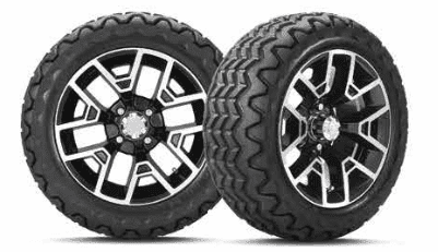 Picture of Wheel assembly 23-10-12 Kraken tire, Atlas gloss black wheel