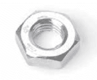 Picture of Hex jam nut 1/4-28. For #4839 and 4867 accelerator rod.