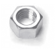 Picture of Zinc Plated Steel Hex Nut 3/8x16