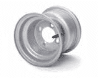 Picture of Wheel Rim, Silver, 8"x7"