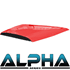 Picture of Red Alpha Series Hood Scoop, Picture 1