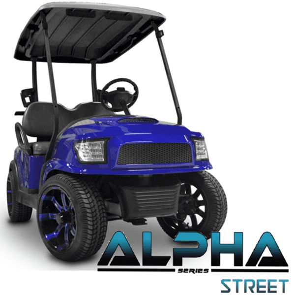 Picture of Blue Alpha Street Front Cowl Kit