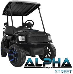 Picture of Black Alpha Street Front Cowl Kit