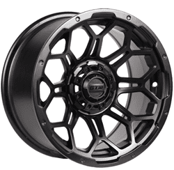 Picture of GTW® Bravo 14x7 Matte Black Wheel (3:4 Offset)