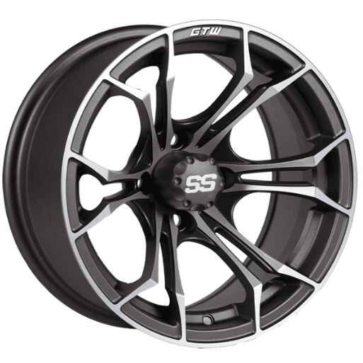 Picture of GTW® Spyder 12x7 Matte Gray Wheel (3:4 Offset)